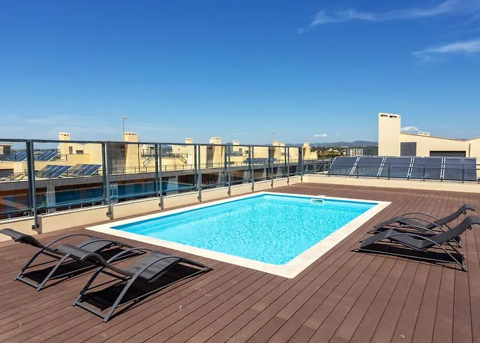 Privilege Benet With Rooftop Pool, Village Marina - Lejlighed Olhão